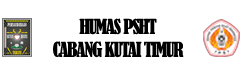 Humas PSHT Kutai Timur