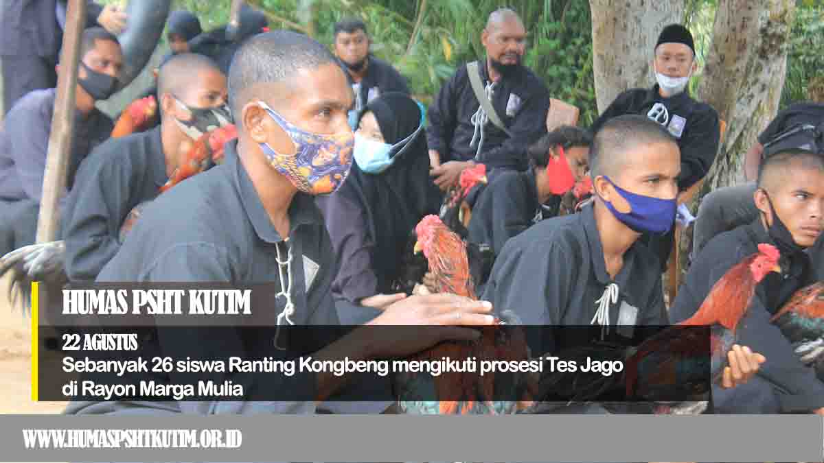 Sebanyak 26 Siswa Ikuti Tes Jago Di Ranting Kongbeng