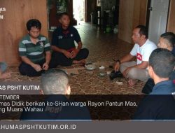 Warga Rayon Pantun Mas, Silaturahmi ke Ketua Cabang