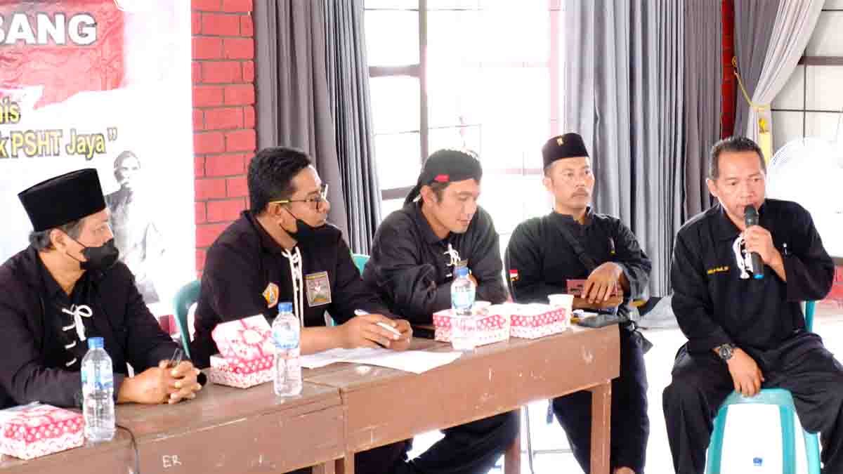 PSHT Kutim Sukses Adakan Rakercab dan Diklat Pelatih Tahun 2022