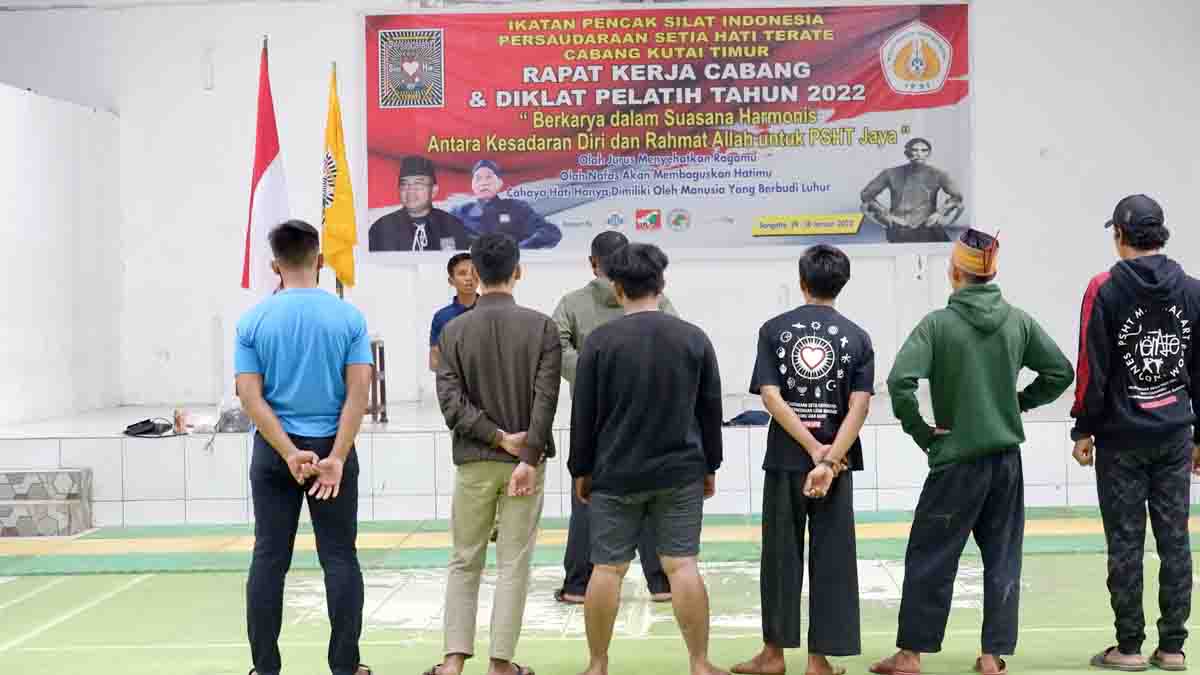 Rakercab dan Diklat Pelatih PSHT Cabang Kutim Tahun 2022