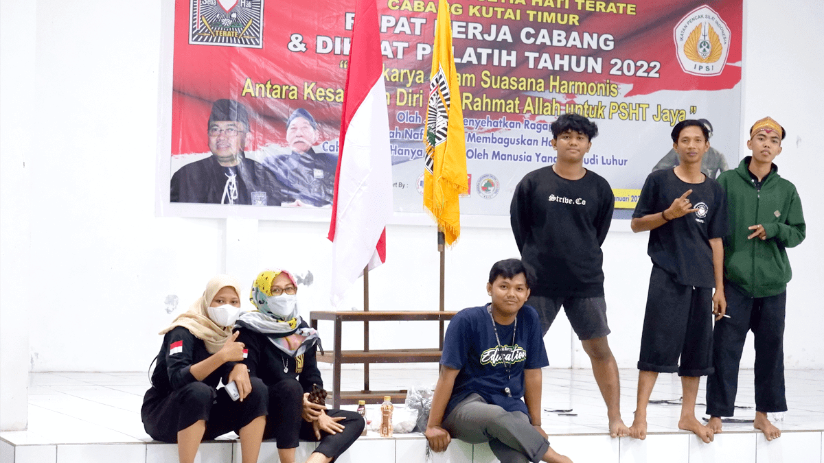 Rakercab dan Diklat Pelatih PSHT Cabang Kutim Tahun 2022