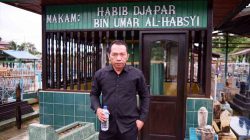 Rutin, Kacab PSHT Kutim Nyekar di Makam Ulama